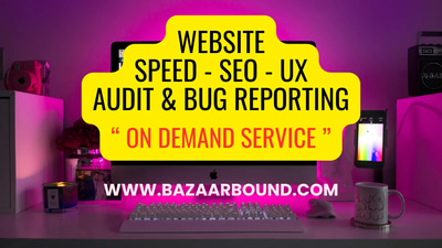 WEBSITE SPEED, SEO, UX AUDIT & BUG REPORTING SERVICE