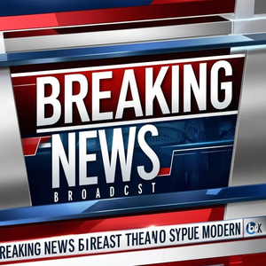 Breaking News Broadcast Pack - Cinematic AI-Enhanced Video Templates for Dynamic News Production