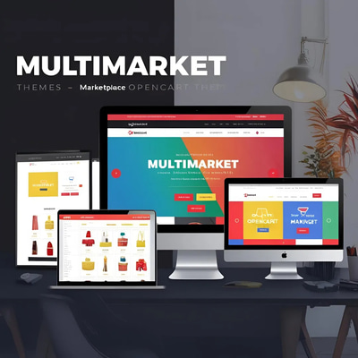 Multimarket - Marketplace OpenCart Theme - Sleek, Modular E-commerce Template for Marketplaces and Online Stores