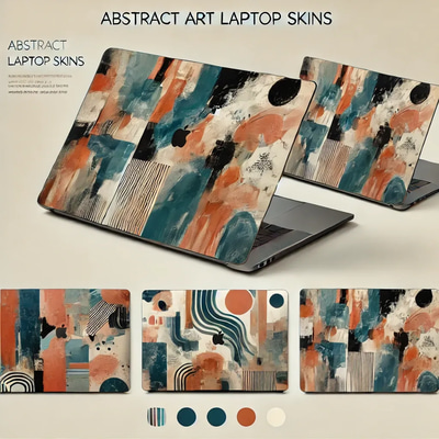 Abstract Art Laptop Skins - Premium Artistic Laptop Skins for Personal and Professional Style Enhancement