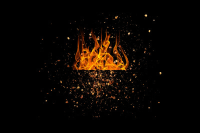 Extra Spicy Black Modern Label - Sleek Food & Drink Packaging Template for Professional Branding and Commercial Use