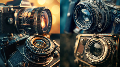 Close-Up Photograph Vintage Object Aesthetic - Timeless Photographic Wall Art for Elegant Interiors and Creative Spaces