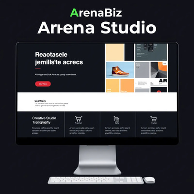 ArenaBiz Studio - Creative Agency WordPress Theme for Modern Portfolios and Business Websites