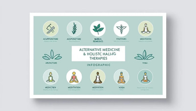 Alternative Medicine Holistic Healing Therapies - Transformative Spiritual Wellness Guides for Mindful Living and Natural Health