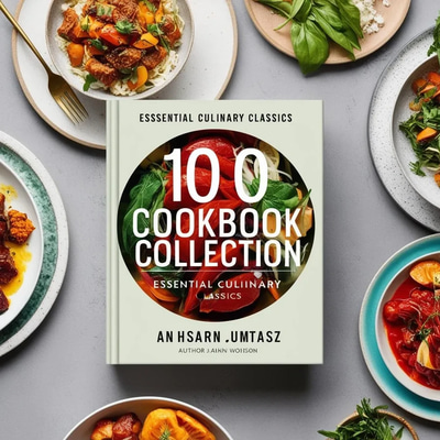 100 Cookbook Collection - Essential Culinary Classics - Timeless Recipes for Home Cooks and Food Enthusiasts