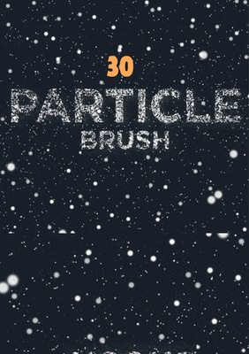 30 Cosmic Particle Brush Pack - Premium Cosmic Texture Brushes for Photographers and Digital Artists
