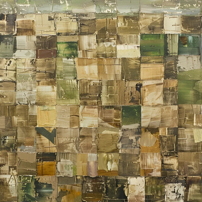 Earth Tone Color Field Abstract - Serene Abstract Color Field Painting for Artistic Prints and Creative Spaces 2025