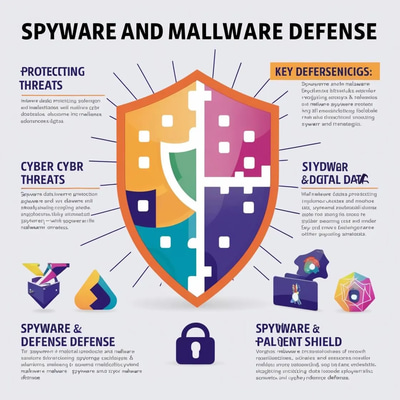 Spyware & Malware Defense - Beat Threats Before They Bite - Essential Cybersecurity Guide for Tech Enthusiasts and Professionals