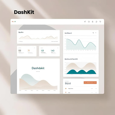 DashKit - UI Elements for Admin Panels - Modern Dashboard Template for Streamlined Web Management and Developer Efficiency
