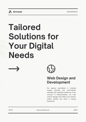 Bold Lines Agency Proposal Template - Professional Branding & Business Planning for Agencies and Creatives