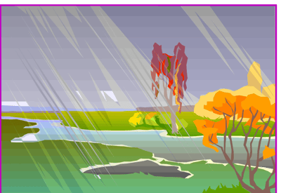 Natural Landscapes Horizon Themes - Artistic Doodle Collection for Creative Nature & Landscape Projects