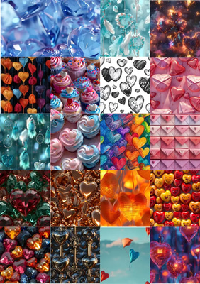 150 Love & Light Heart Patterns - Sacred Mandala and Spiritual Designs for Mindful Creators and Wellness Projects