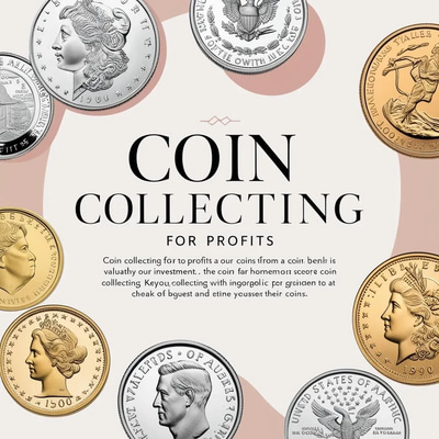 Coin Collecting for Profits Audio + Ebook Investment Guide - Expert Strategies for Profitable Coin Collecting and Wealth Building