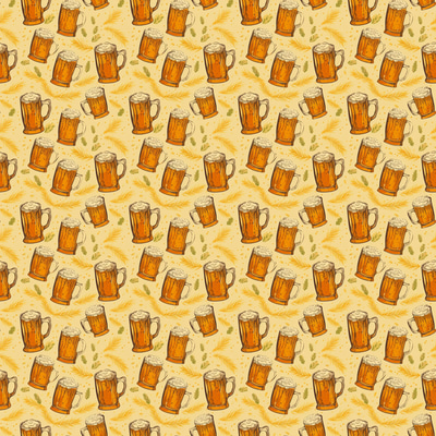 Artisanal Beer Mug Motif Patterns - Handcrafted Mandala-Inspired Designs for Spiritual and Symbolic Art Projects