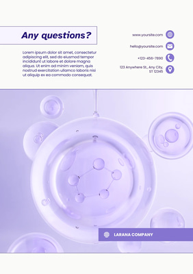 Professional Training Manual - Purple Bound Document - Sleek Editable Templates for Corporate & Educational Training