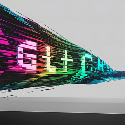 Glitch Text FX - Modern Digital Distortion - Dynamic Video Title Templates for Creative Digital Storytelling