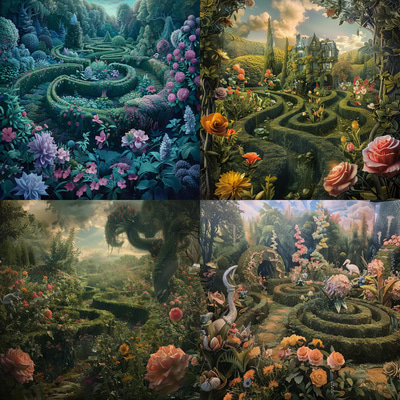 Fablebloom Giant's Garden Concept - Immersive Environment Concept Art for Creative Studios and Storytelling