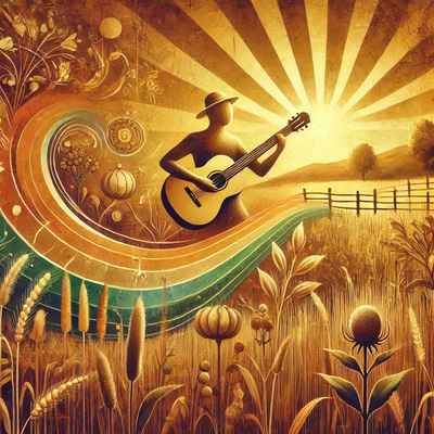 Dancing Guitar - AI Folksy Backdrop - Cinematic AI Music Scores for Immersive Storytelling and Creative Projects