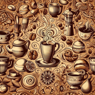 Coffee Lover Skin for Laptops - Stylish Protective Laptop Wraps for Personal and Professional Use