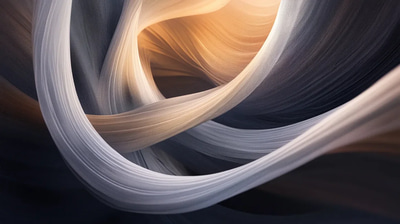 Flowing Abstract Design - Elegant Office Decor - Contemporary Wall Art for Professional Spaces and Inspiring Work Environments