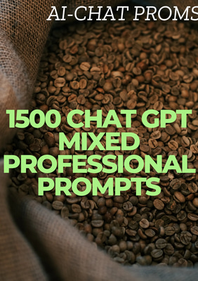 1500+ AI ChatGPT Prompts - Ultimate Professional Vault - Expertly Curated AI Chat Prompts for Creative and Business Success