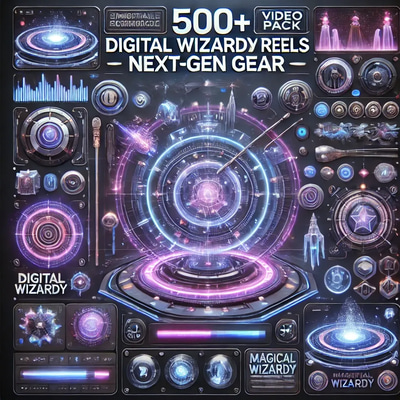 500+ Digital Wizardry Reels - Next-Gen Gear for Dynamic Short-Form Video Creators and Tech Enthusiasts