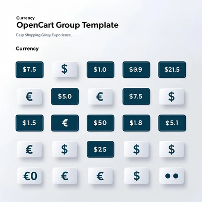 Currency Group - OpenCart Template - Modern E-commerce Theme for Seamless Storefronts and User Engagement
