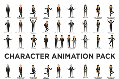 Animated Character Pack for Broadcast - Dynamic AI-Driven Animation Templates for Engaging Broadcast Media