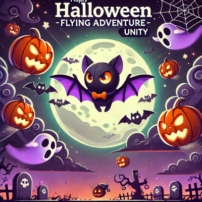 Flappy Halloween Flying Adventure Unity - Immersive Spooky Game Template for Indie Developers and Seasonal Projects