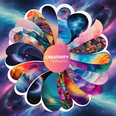 AI Aesthetic Odyssey Dreamy Templates - Cinematic AI-Driven Video Reels for Creative Arts & Crafts Projects