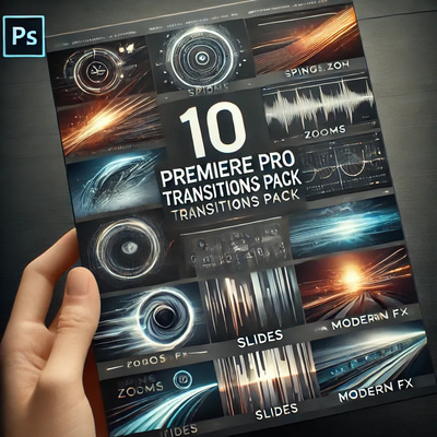FlowShift Studio Premiere Pro Transitions Pack CGC - Cinematic Video Transitions and Visual Effects for Filmmakers and Editors 2025