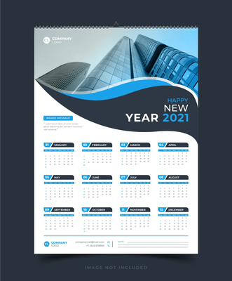 50+ Simple Desk Calendar Bundle - Mixed Minimal Styles - Clean, Versatile Calendar Designs for Personal and Professional Planning