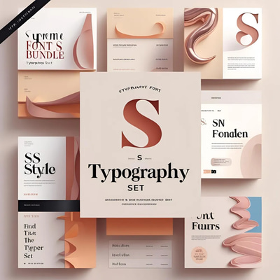 10,200+ Supreme Font Bundle - S Typography Set - Extensive Stylish Typeface Collection for Designers and Branding Experts