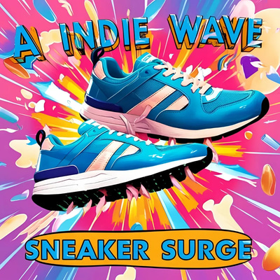 AI Indie Wave Sneaker Surge - Cinematic AI-Generated Pop & Indie Music for Creators and Media Projects