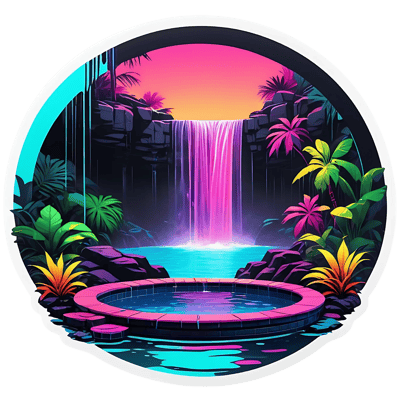 25 Forest Escape Jungle Sticker Bundle - Vibrant Nature-Inspired Stickers for Creators & Marketers