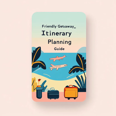 Friendly Getaway Itinerary Planning Guide - Streamlined Travel Planner for Stress-Free Vacations and Efficient Trip Organization