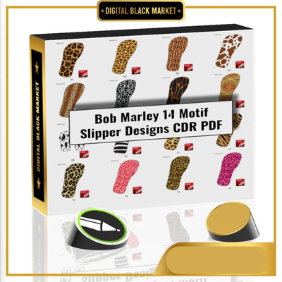 Bob Marley Flip-Flop Template Collection - Vibrant Vector Art for Creative Summer & Lifestyle Designs