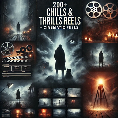 200+ Chills & Thrills Reels - Cinematic Feels for Engaging Entertainment & Fun Videos