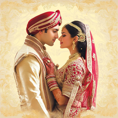 Bollywood Wedding Invite - Traditional AE Template - Cinematic Slideshow for Elegant Wedding Presentations and Invitations