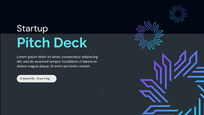 Monochrome Startup Venture Pitch Deck - Sleek Business Proposal Templates for Professionals and Entrepreneurs