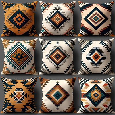 11 Tribal Art Motifs - CDR Template Bundle - Authentic Tribal Design Templates for Creative Projects and Brand Identity