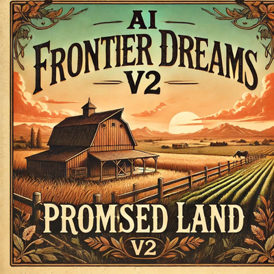 AI Frontier Dreams V2 - Promised Land - Cinematic AI-Generated Country & Folk Music for Storytellers and Creators