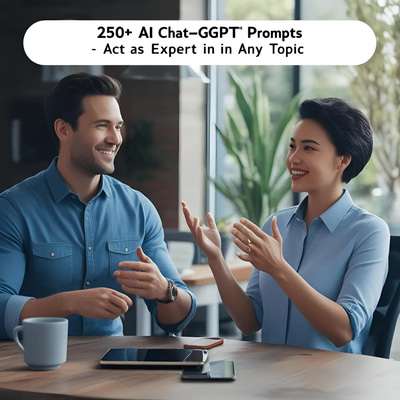 250+ AI ChatGPT Prompts - Expert-Level AI Conversation Starters for Engaging, Insightful, and Professional Dialogues