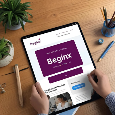 BeginX Simple Email Template - Clean, Responsive Newsletter Design for Effective Business and Personal Communication