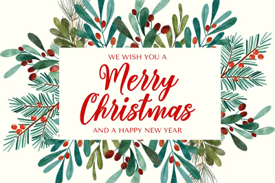 Merry Christmas Tag Red & Green Illustration - Festive Holiday Label Template for Seasonal Branding and Packaging Design