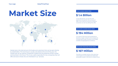 Navy & White Executive Pitch Deck - Professional Business Proposal Templates for Impactful Presentations and Corporate Success