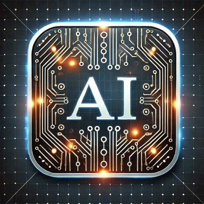 AI Symbol and Artificial Intelligence - Futuristic Motion Graphics Elements for Dynamic Video Projects and Tech Creators