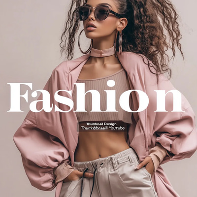 Fashion Thumbnail Design YouTube - Stylish YouTube Thumbnails for Fashion Creators and Influencers