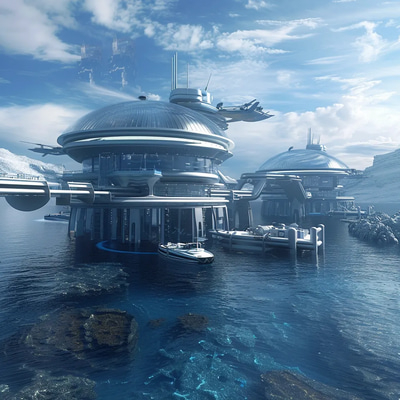 Abyss Watch Deep Sea Observatory Concept - Immersive Environment Concept Art for Creative Projects and Visual Storytelling