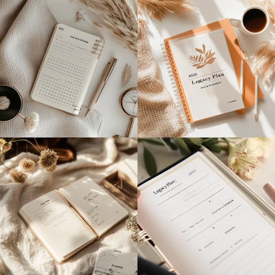2025 LegacyPlan Year Journal & Schedule - Premium Yearly & Long-Term Planner for Goal-Driven Professionals and Creators
